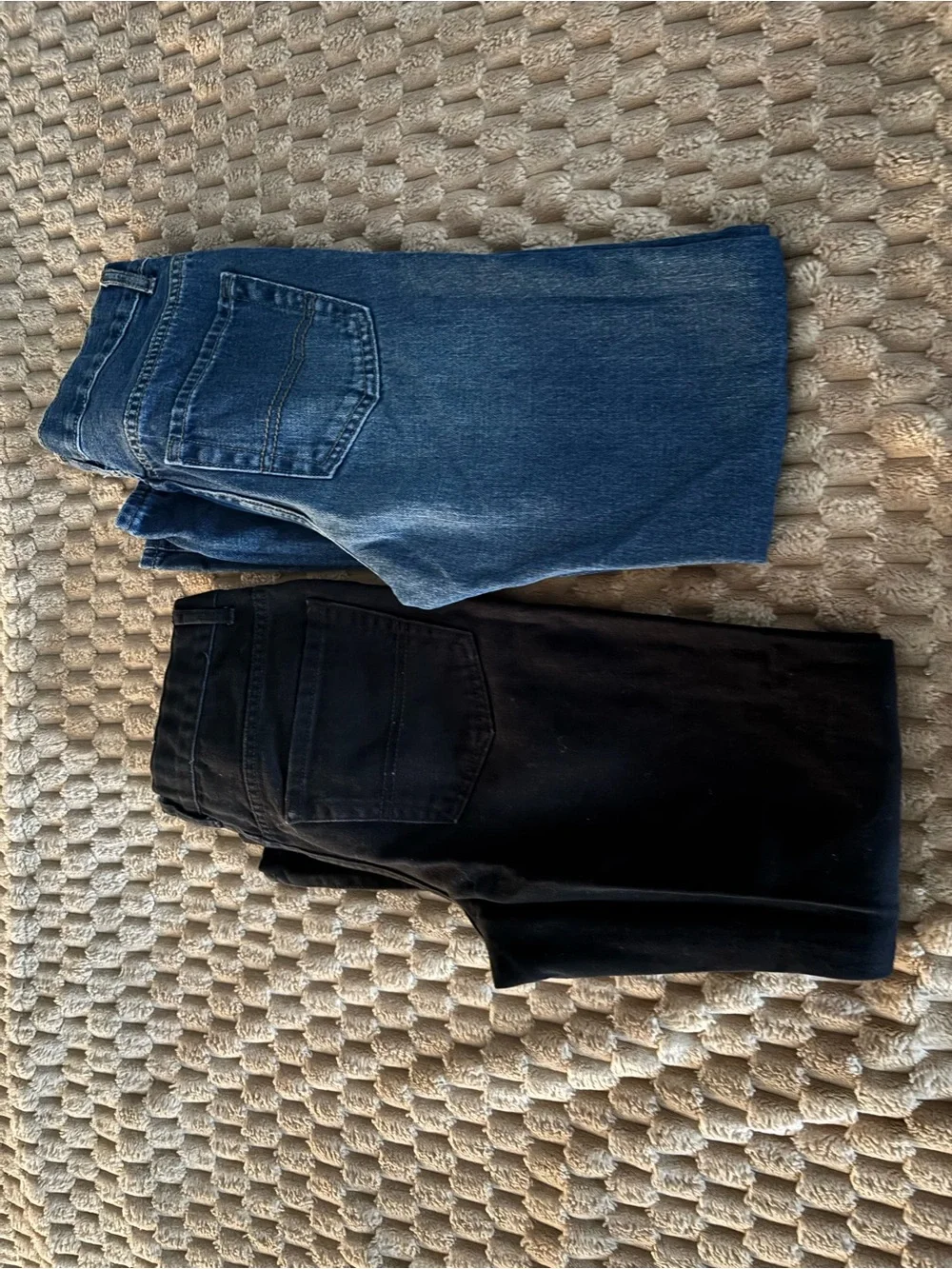 The Children's Place Blue and Black Kids Jeans Duo